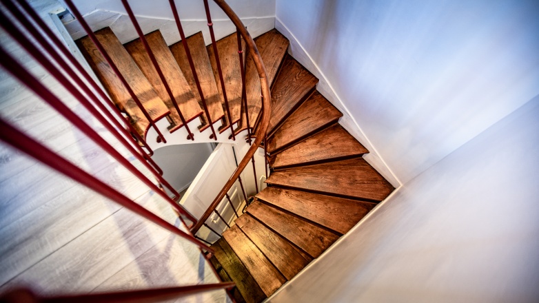 Staircase 23 rue Edouard Nieuport