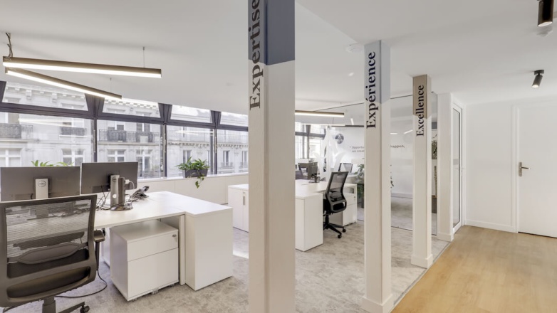 Work area 58 Rue de Prony