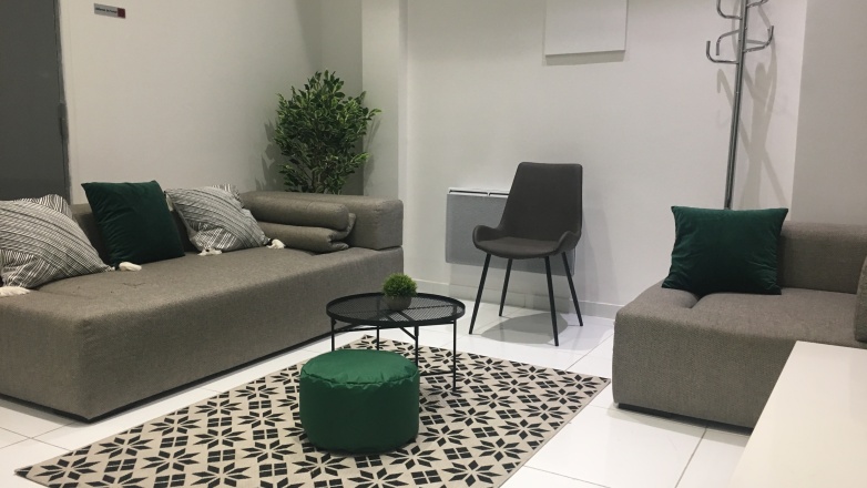 Reception 8 rue de Nice 