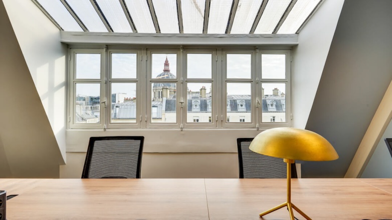 Roof view 93 boulevard Haussmann