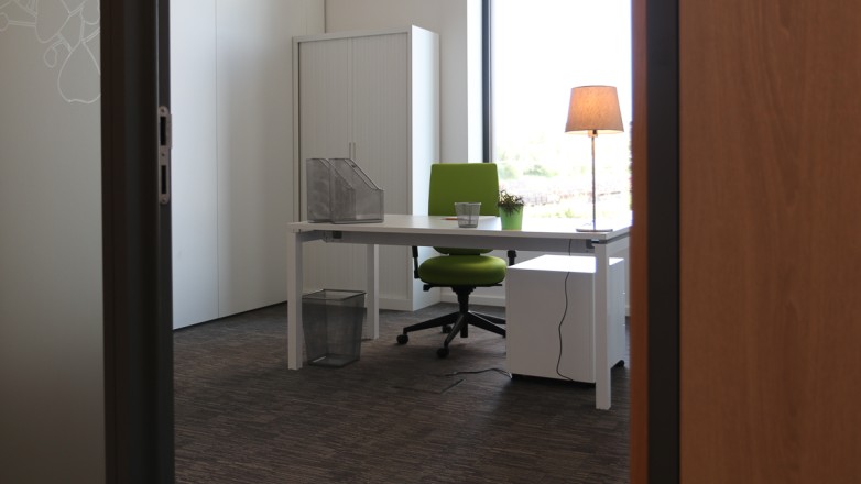 Spacious private office