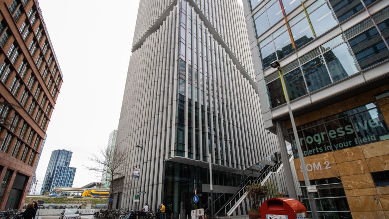 In front of claude debussylaan