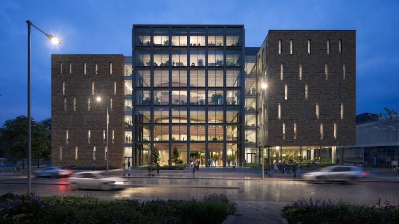 building at fred roeskestraat