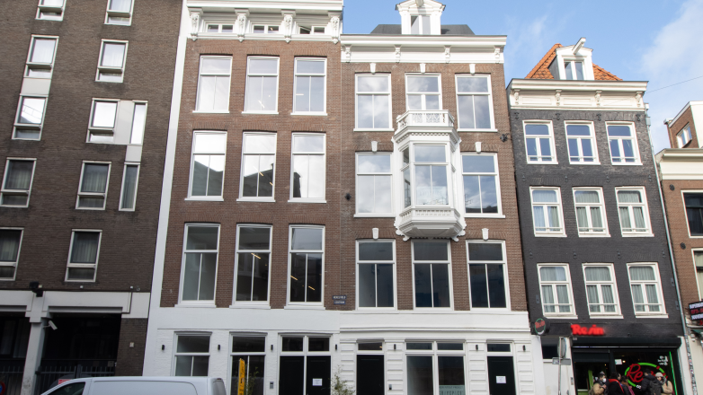 front of building spuistraat