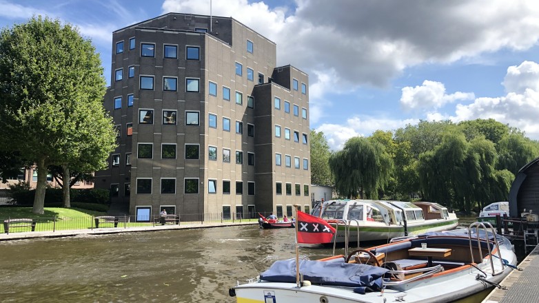 view from canal weteringschans