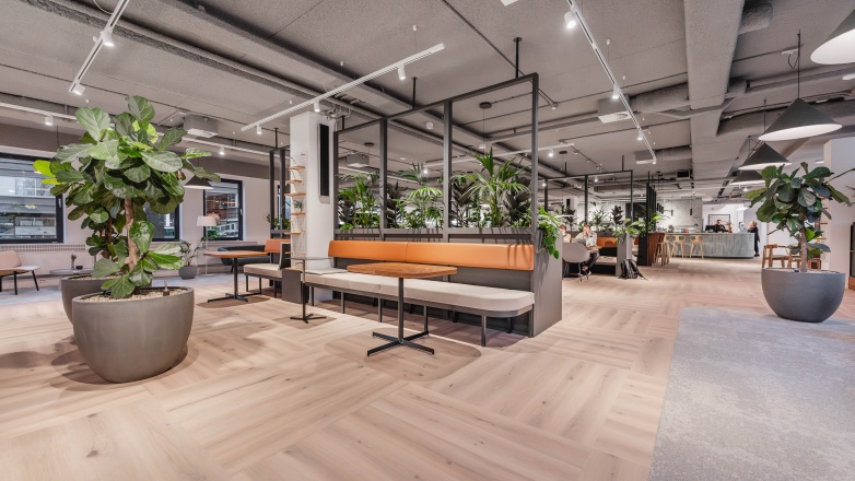 Communal office space 