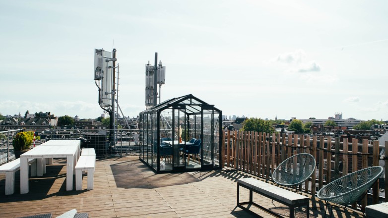 rooftop terrace