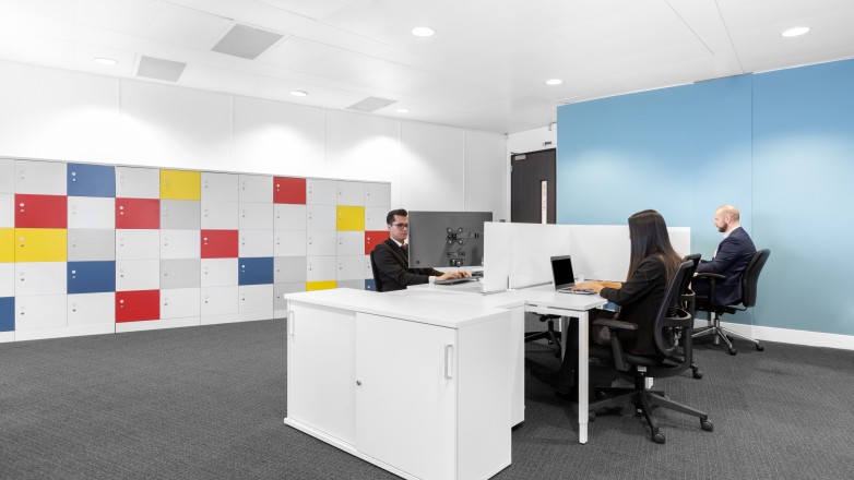 Open plan office space London 