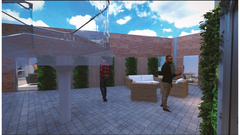 courtyard cgi