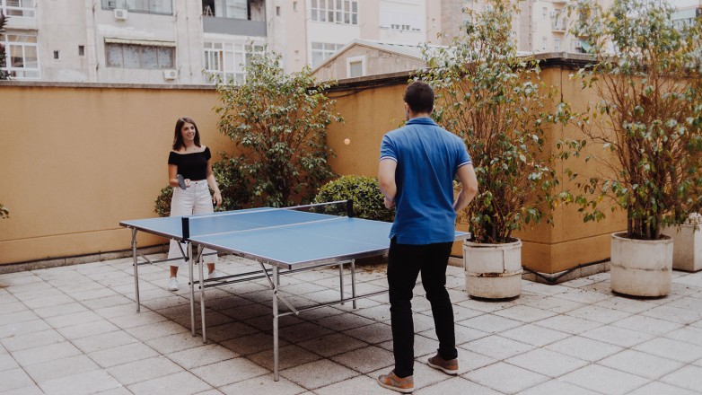 tabletennis is fun and relaxes the mind