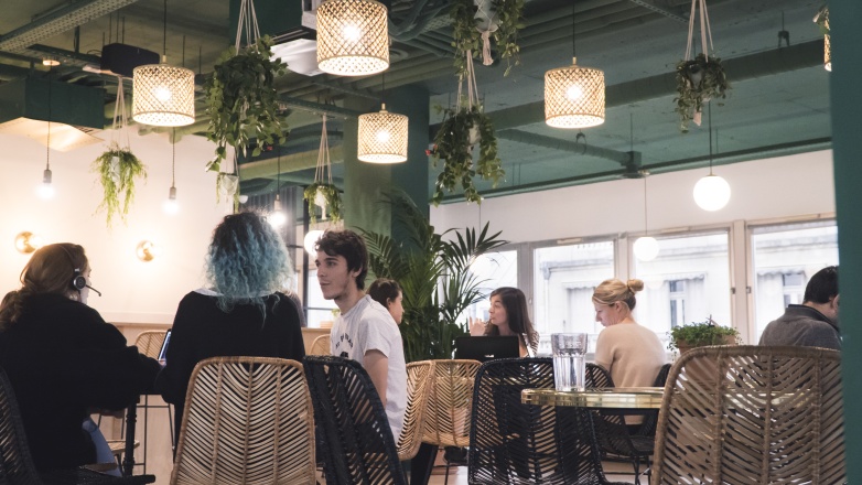Lunch area 10 rue Treilhard