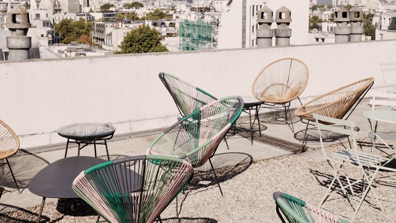 Rooftop terrace 18bis rue de Villiers