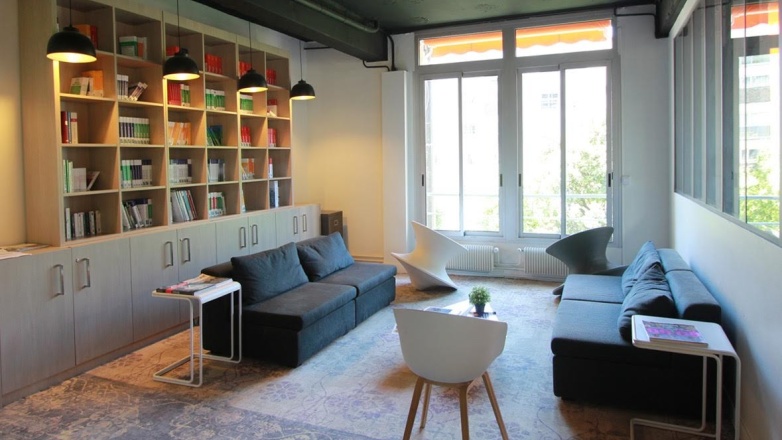 Lounge area 59 Boulevard Exelmans