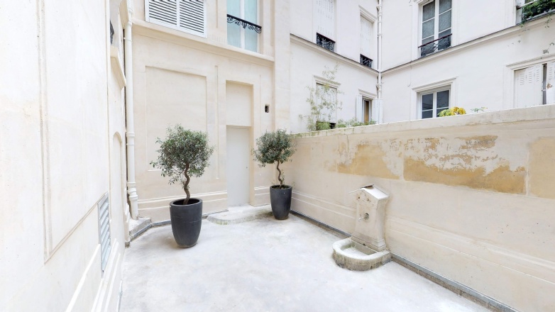 Courtyard 104 boulevard Sébastopol