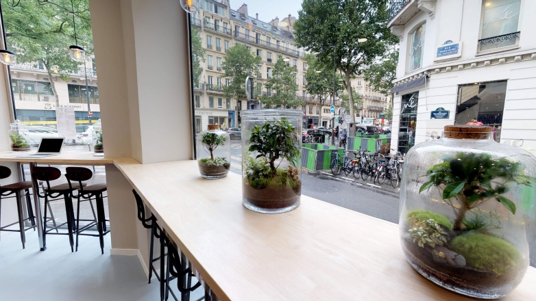 Bar tables 104 boulevard Sébastopol