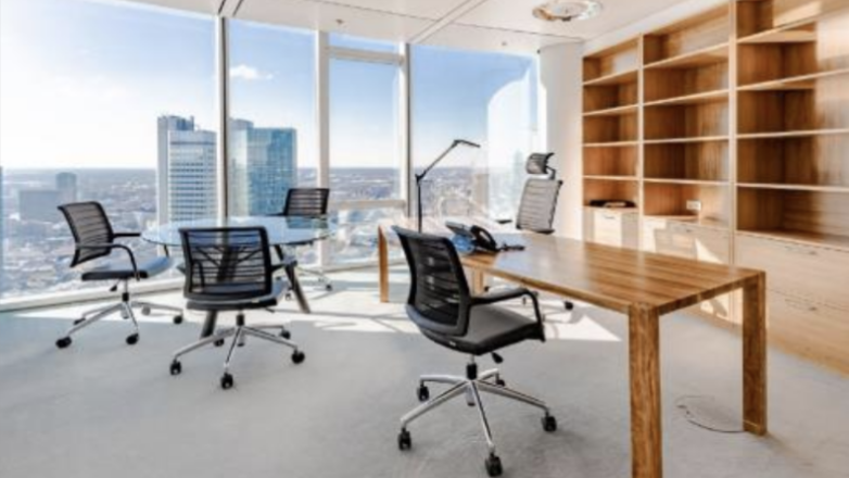 Office with a view Neue mainzer strasse