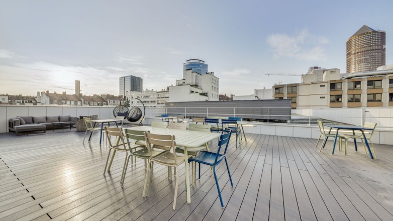 rooftop terrace 120 Rue Massena 