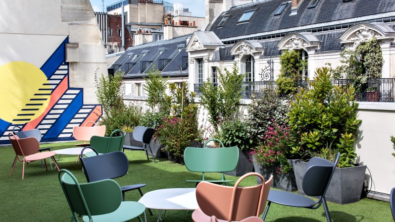 rooftop terrace 2 75 rue d'Amsterdam