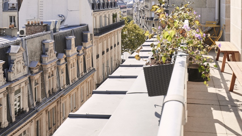 rooftop 43 rue Boissière