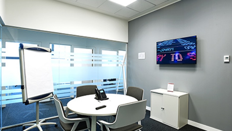 small meeting room Via Caldera 21