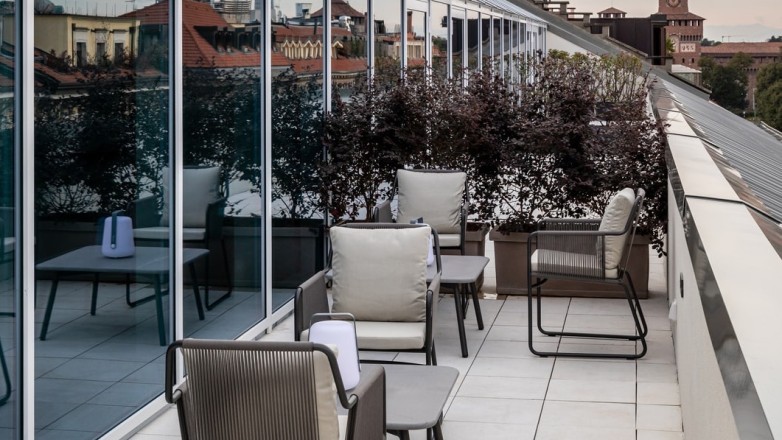 Rooftop Terrace Via Dante 7