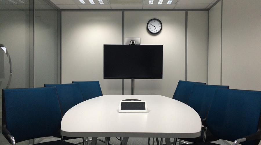 Video conferencing op kantoor