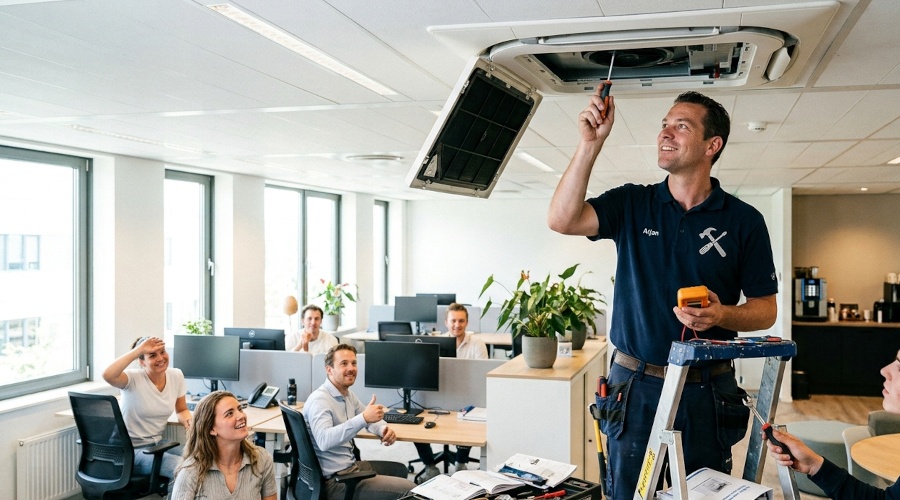 Airco-storing opgelost
